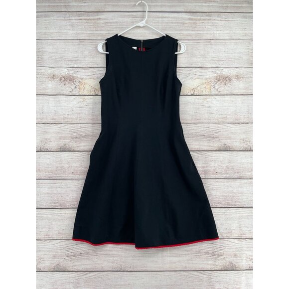 Spanx The Perfect Fit & Flare Ponte Dress Women's Size Medium Black‎ - Picture 1 of 9